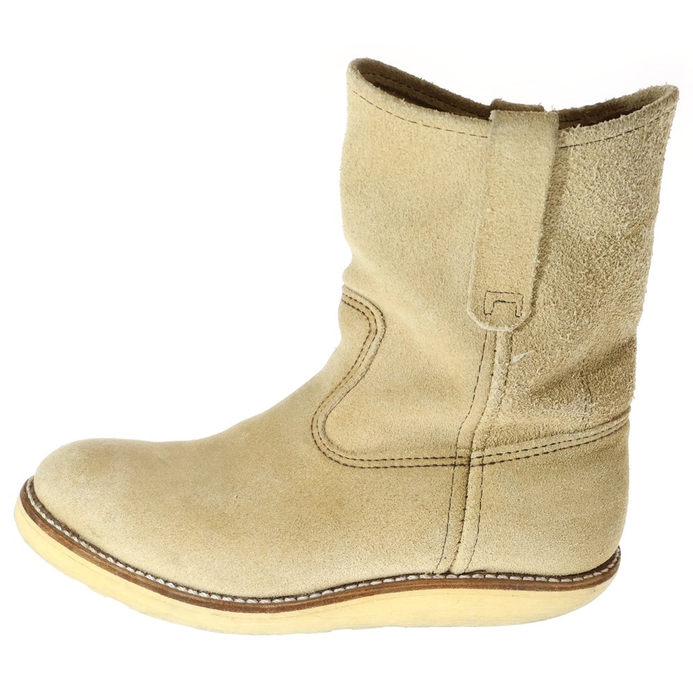 RED WING(レッド ウイング) 8168 PECOS BOOTS ぺコス スエード ワークブーツ ベージュ