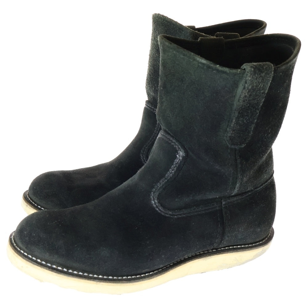 RED WING(レッド ウイング) 8177 PECOS BOOTS ぺコス スエード ワークブーツ ブラック