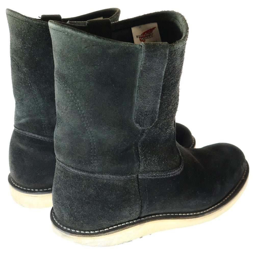 RED WING(レッド ウイング) 8177 PECOS BOOTS ぺコス スエード ワークブーツ ブラック