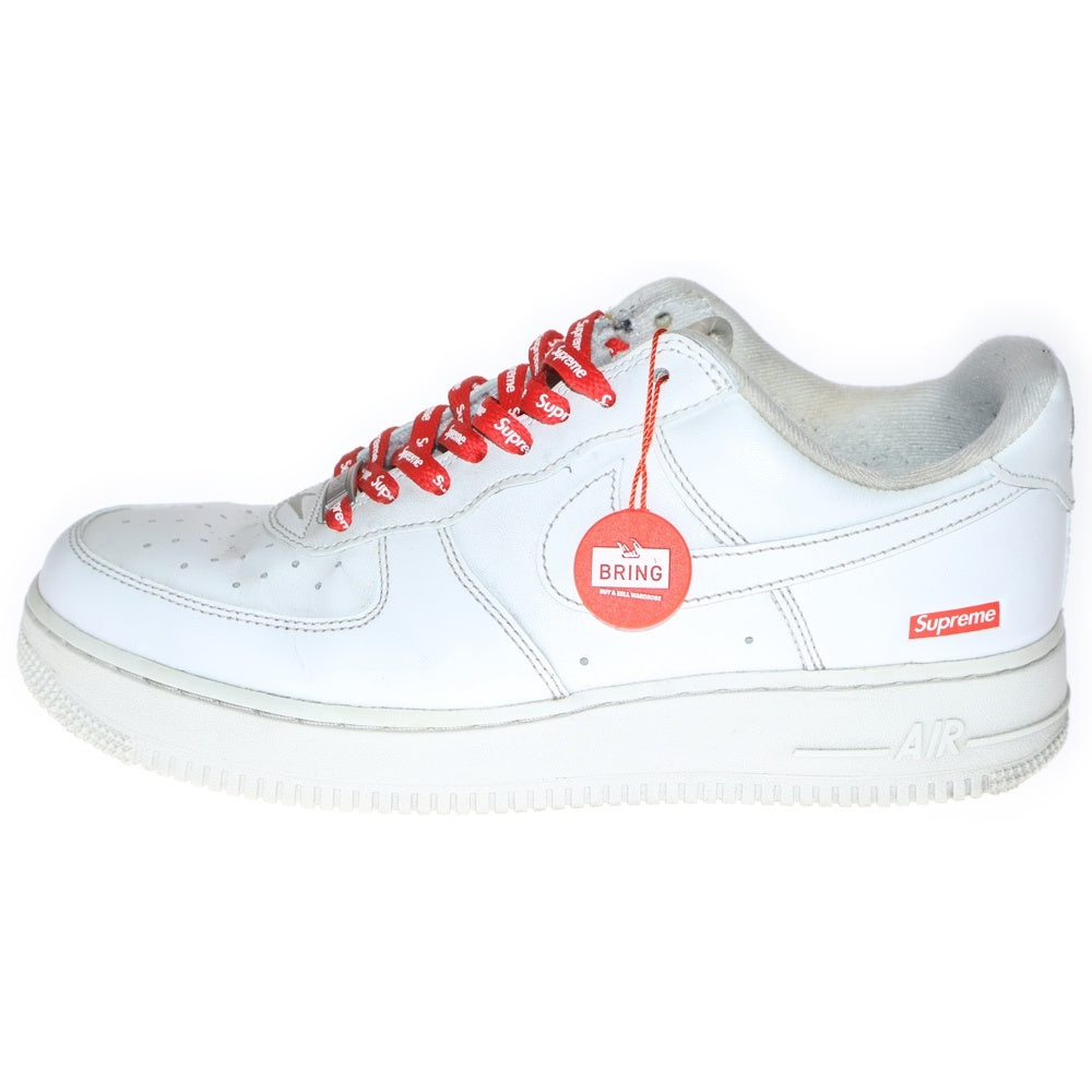NIKE(ナイキ) ×SUPREME AIR FORCE 1 LOW CU9225-100 シュプリーム エア フォース 1 ローカットスニーカー ホワイト US9.5/27.5cm
