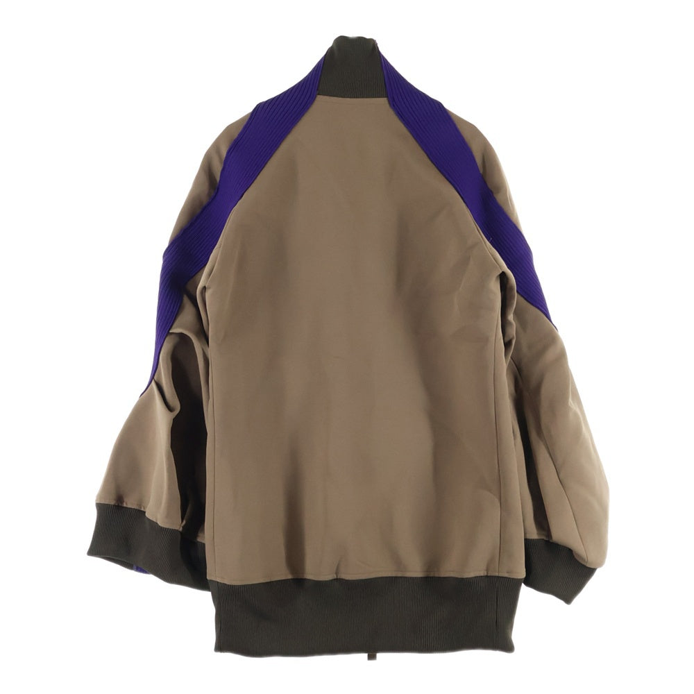 Sacai(サカイ) Technical Jersey Blouson 23-06637 テクニカルジャージ ブルゾン ジャケット ブラウン