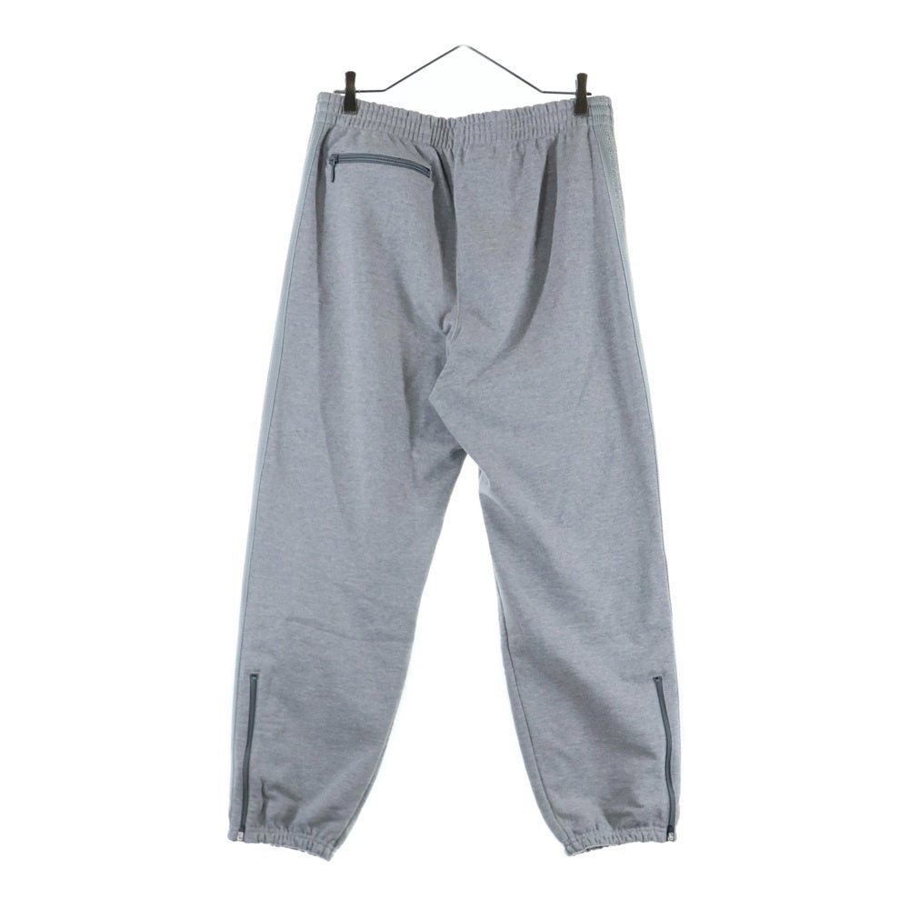 Needles(ニードルス) ロゴ刺繍 サイドライン トラックパンツ グレー PU1579