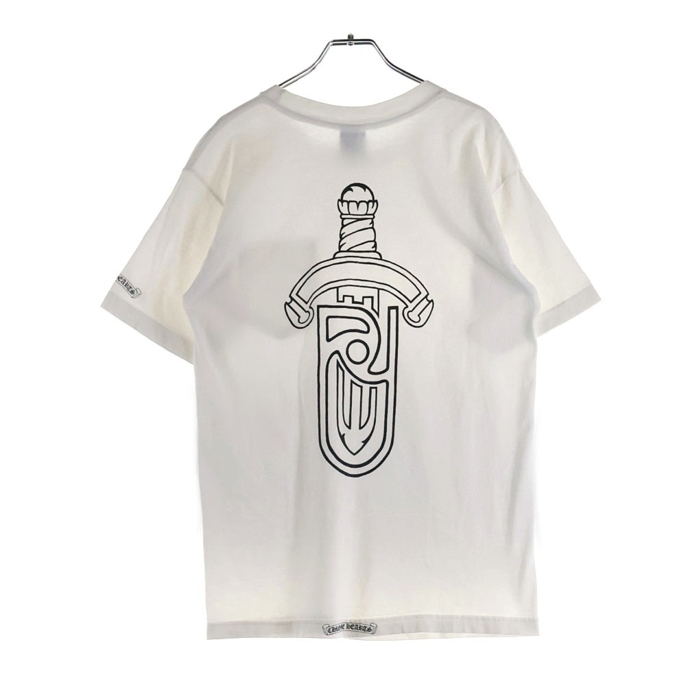 CHROME HEARTS(クロムハーツ) OLD United Arrows exclusive ユナイテッドアローズ 別注 クルーネック半袖Tシャツカットソー ホワイト