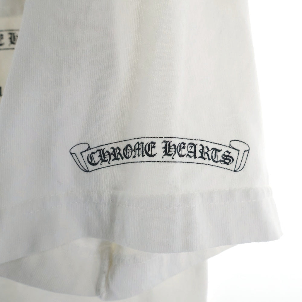 CHROME HEARTS(クロムハーツ) OLD United Arrows exclusive ユナイテッドアローズ 別注 クルーネック半袖Tシャツカットソー ホワイト