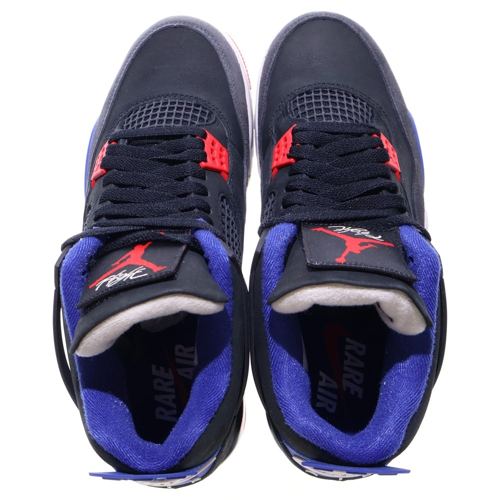 NIKE(ナイキ) AIR JORDAN 4 RARE AIR WHITE LETTERING FV5029-003 エアジョーダン4 レアエア ホワイトレタリング ハイカットスニーカー US9.5/27.5cm ブラック