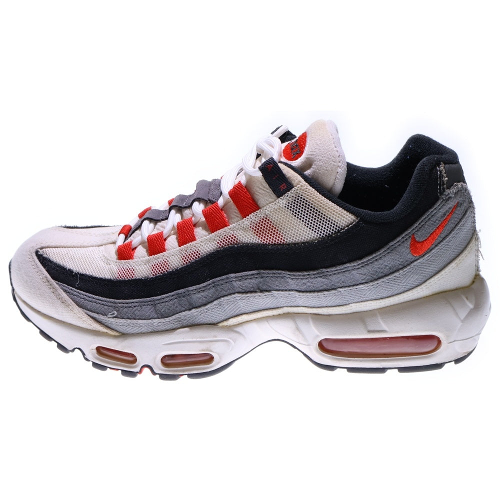 NIKE(ナイキ) AIR MAX 95 JAPAN DH9792-100 エアマックス ジャパン ローカットスニーカー US9.5/27.5cm ホワイト/レッド