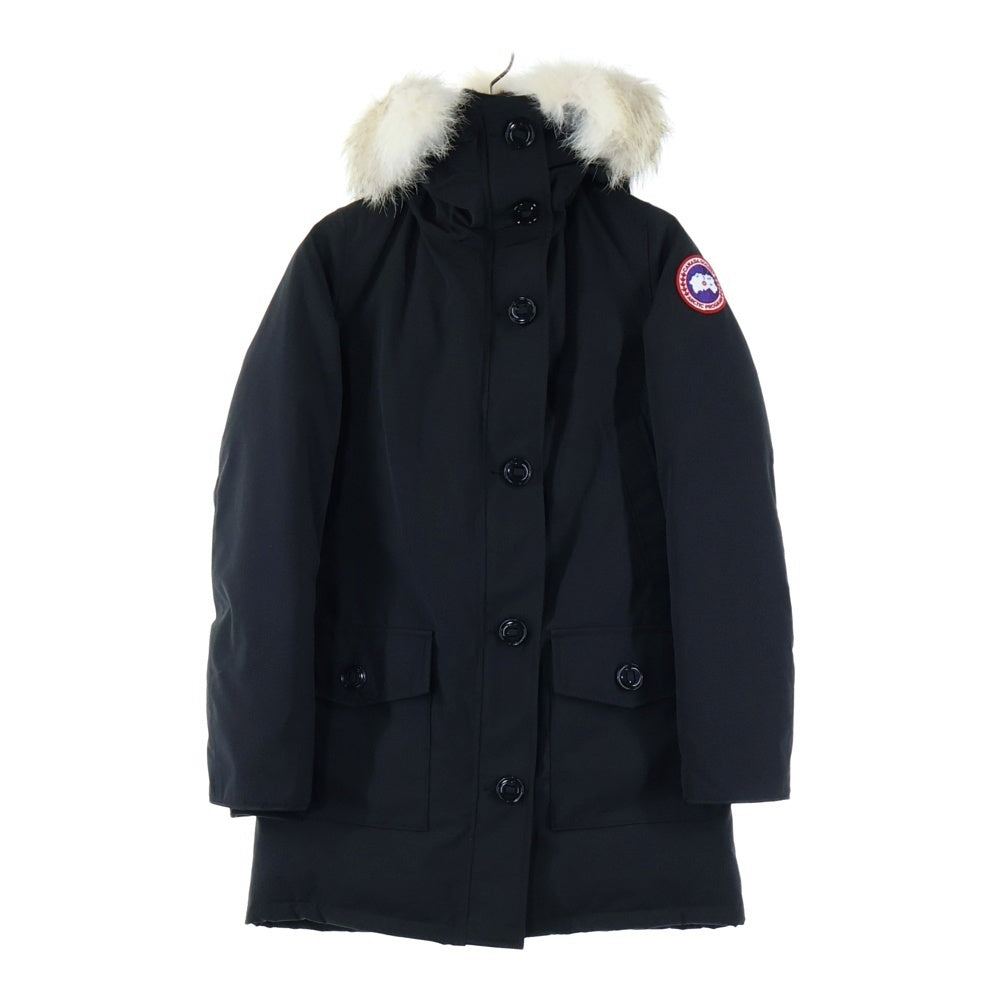 CANADA GOOSE(カナダグース) BRONTE PARKA 2603JL コヨーテファー ブロンテパーカー ダウンジャケット ブラック レディース