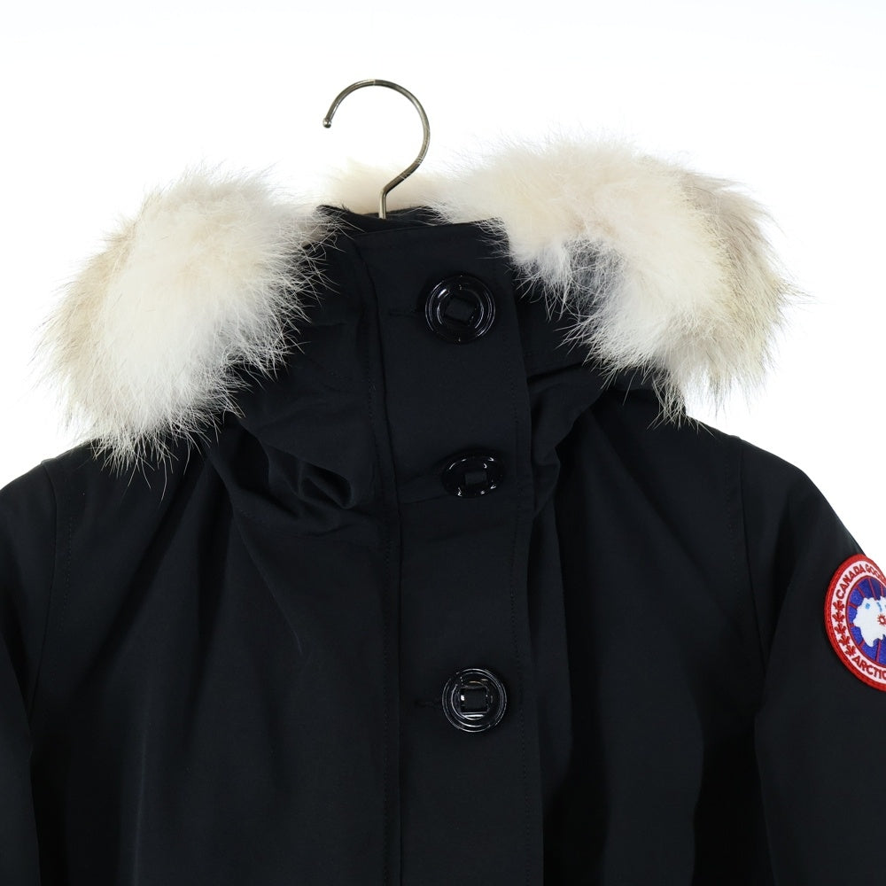 CANADA GOOSE(カナダグース) BRONTE PARKA 2603JL コヨーテファー ブロンテパーカー ダウンジャケット ブラック レディース