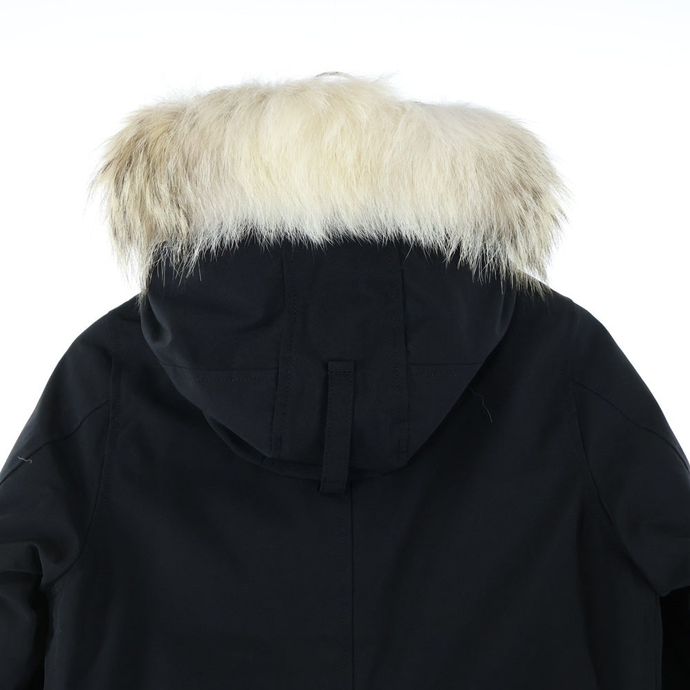 CANADA GOOSE(カナダグース) BRONTE PARKA 2603JL コヨーテファー ブロンテパーカー ダウンジャケット ブラック レディース
