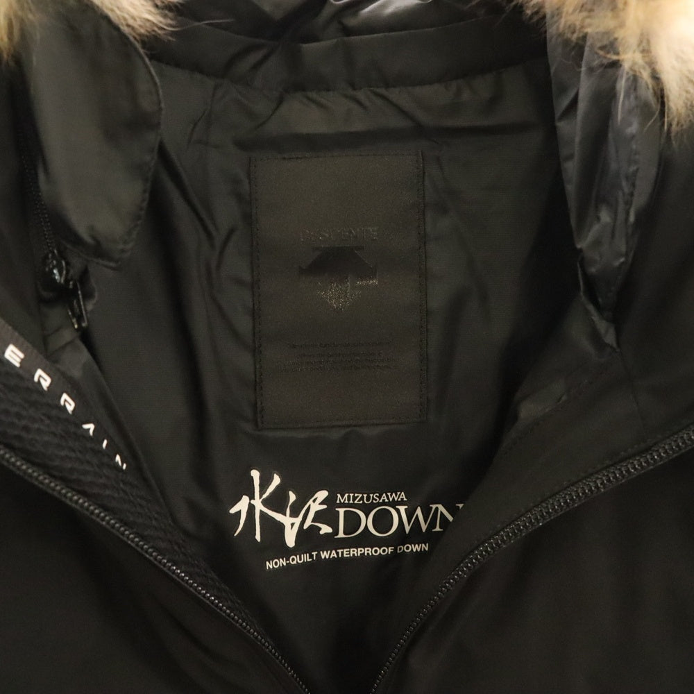 DESCENTE(デサント) ALLTERRAIN DOR-G8519W オルテライン 水沢ダウン ジャケット ブラック レディース