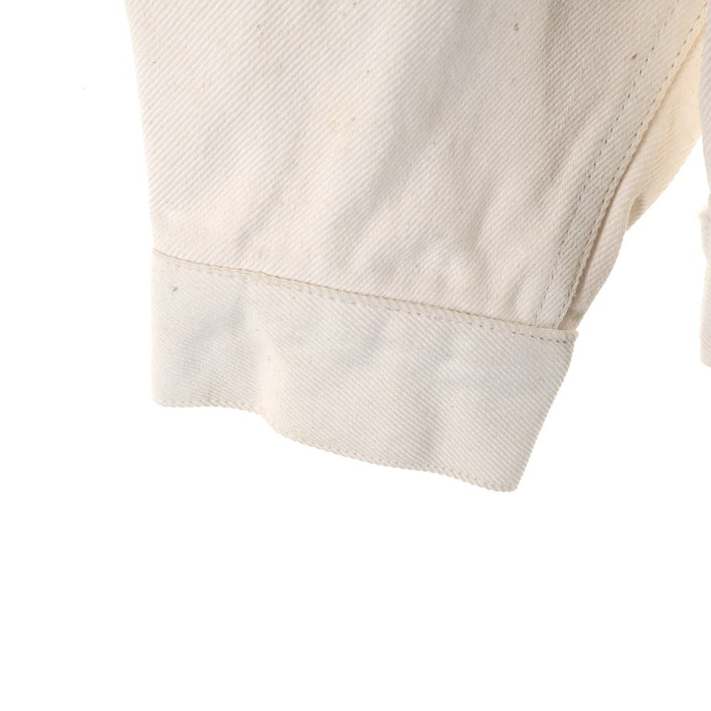AURALEE(オーラリー) 20SS HARD TWIST DENIM BLOUSON A205B04DM デニムジャケット ホワイト