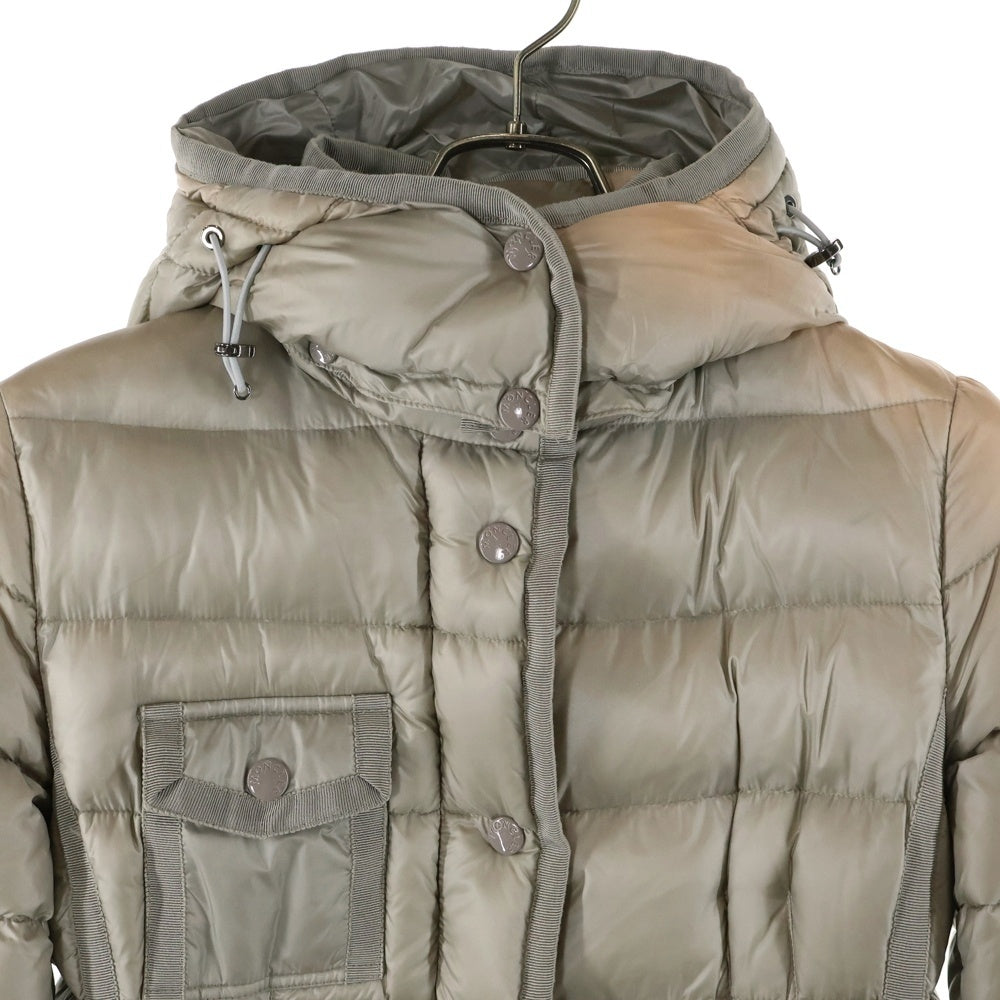 MONCLER(モンクレール) HERMINE 320934933905 エルミンヌ ナイロン ダウンコート ベージュ レディース