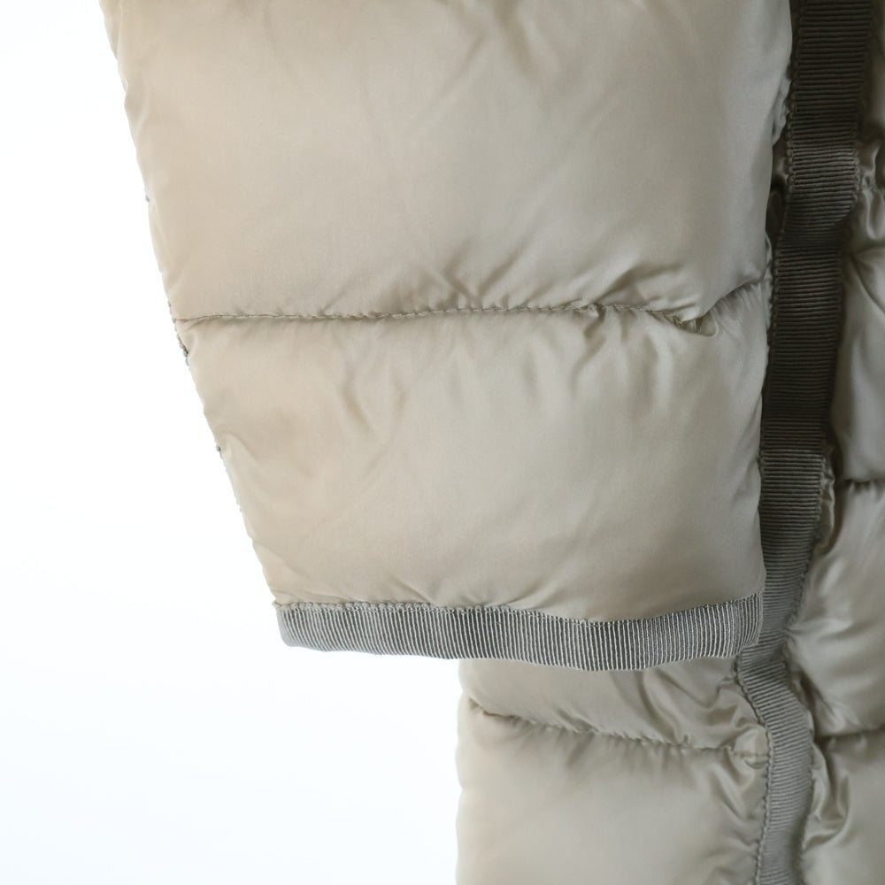 MONCLER(モンクレール) HERMINE 320934933905 エルミンヌ ナイロン ダウンコート ベージュ レディース