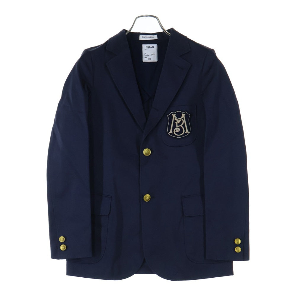 MADISONBLUE(マディソンブルー) BERKLEE S3B BLAZER MB999-1706 ブレザー テーラードジャケット ネイビー