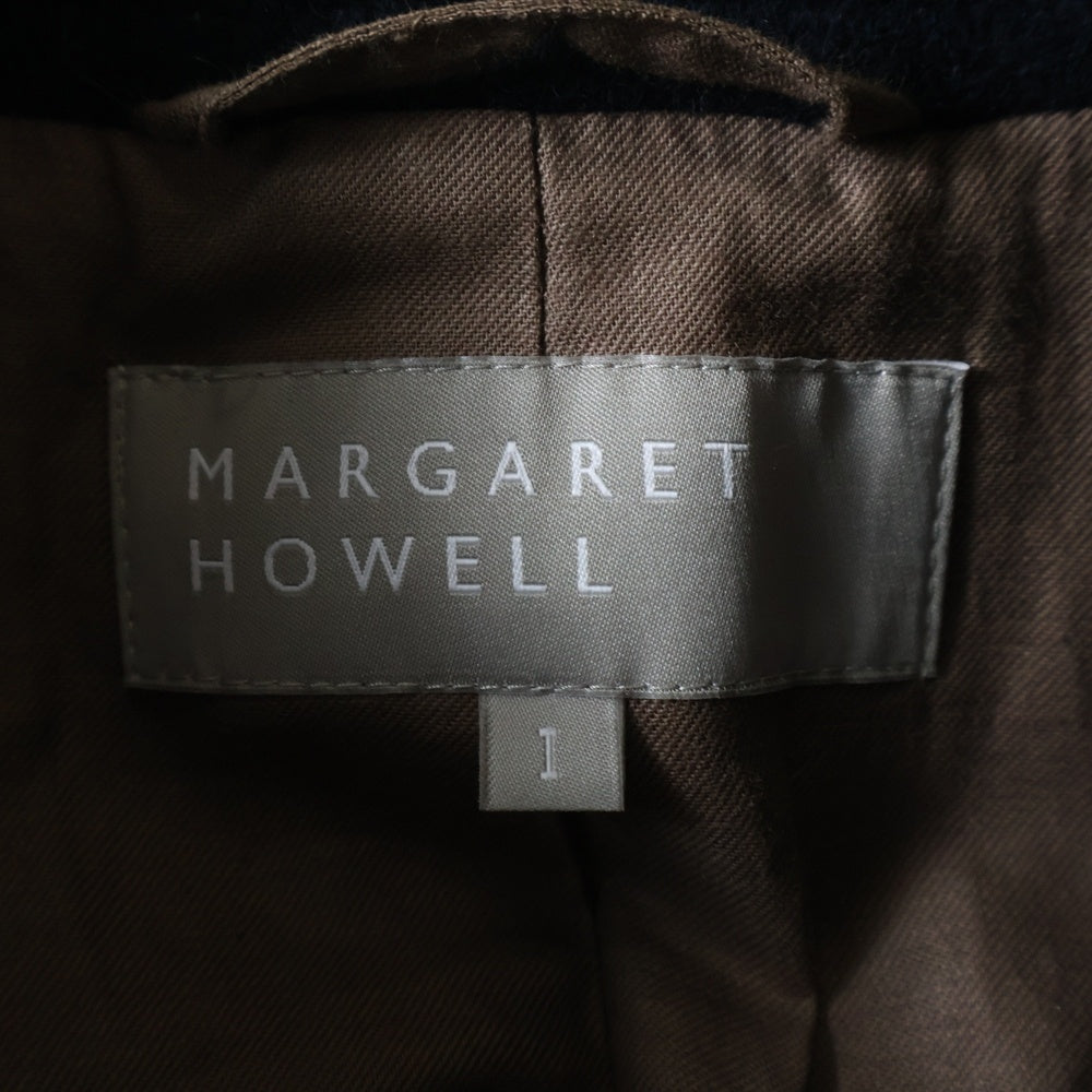 MARGARET HOWELL(マーガレットハウエル) ウール ピーコート ネイビー レディース 578-212805