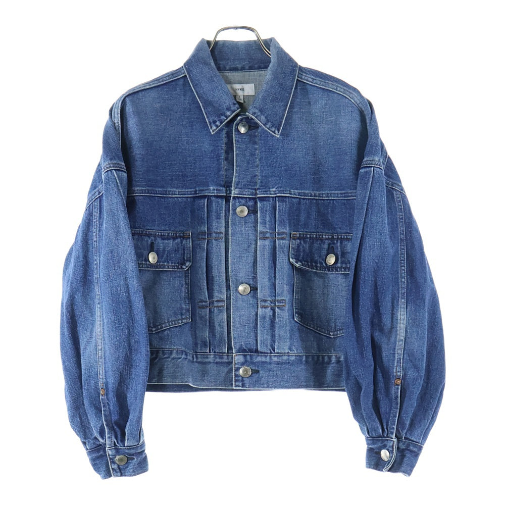 HYKE(ハイク) デニムジャケット インディゴ レディース