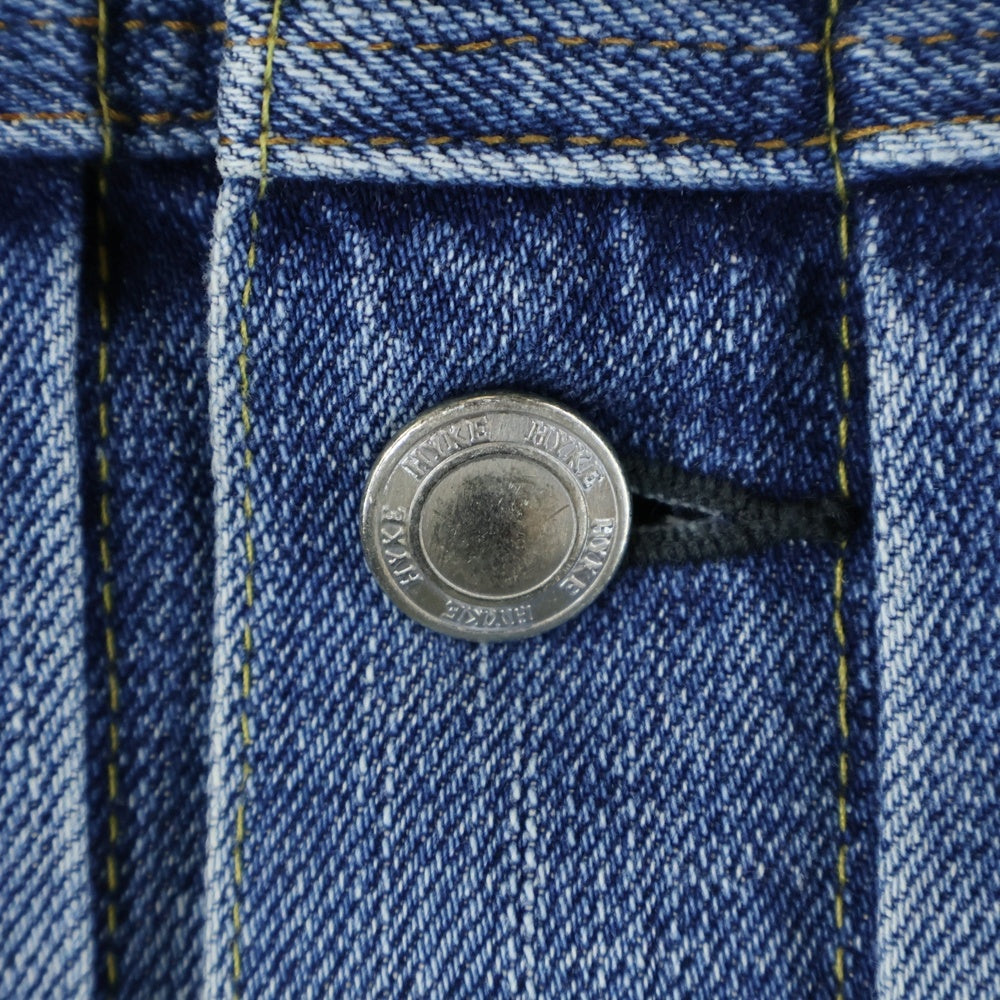 HYKE(ハイク) デニムジャケット インディゴ レディース