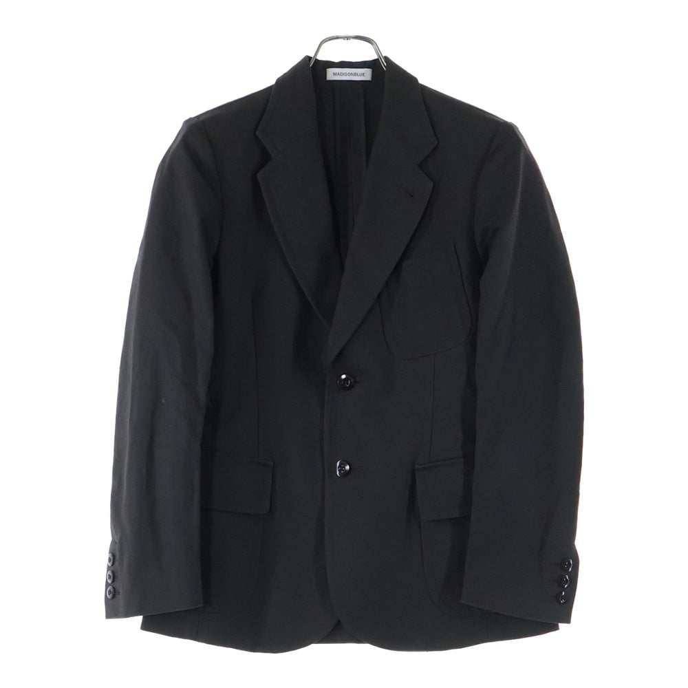MADISONBLUE(マディソンブルー) コットンリネン テーラードジャケット ブラウン MB211-1009