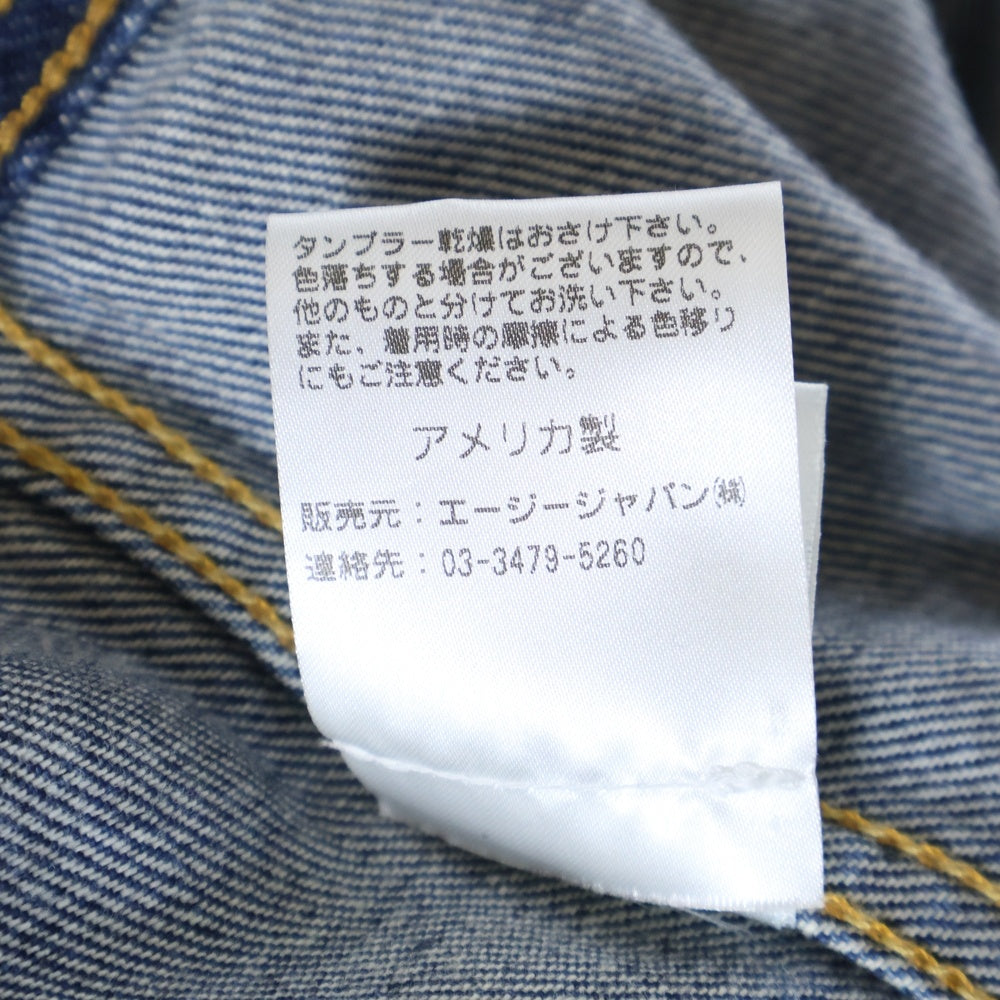 ADRIANO GOLDSCHMIED(アドリアーノゴールドシュミット) デニムジャケット インディゴ レディース AG-22298