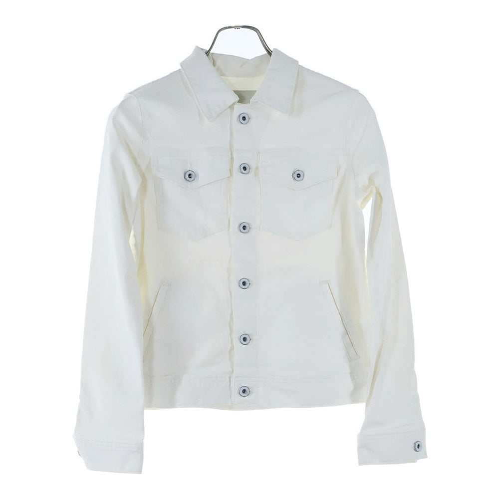 ADRIANO GOLDSCHMIED(アドリアーノゴールドシュミット) コーディング デニムジャケット ホワイト レディース AG-25082