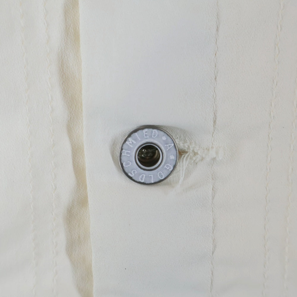 ADRIANO GOLDSCHMIED(アドリアーノゴールドシュミット) コーディング デニムジャケット ホワイト レディース AG-25082