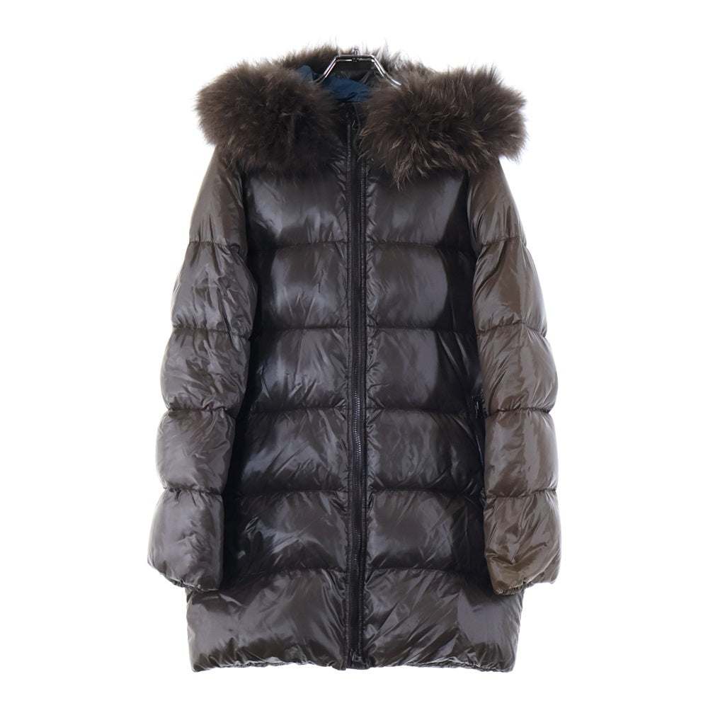 DUVETICA(デュベティカ) KAPPA カッパ ラグーンファー ダウンジャケット ブラウン レディース MFG-1057R