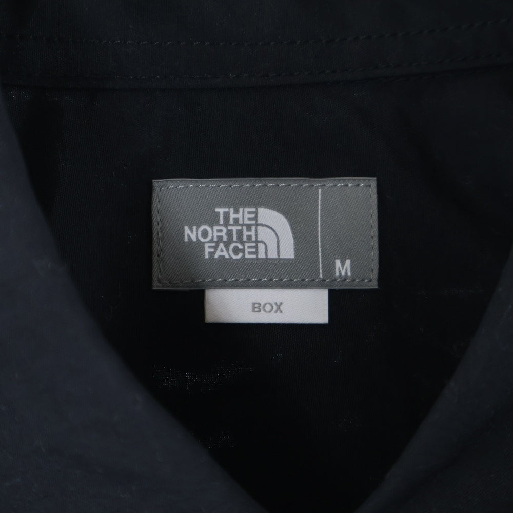 THE NORTH FACE(ザノースフェイス) L/S Nuptse Shirt NR11961 ナイロン 長袖シャツ ブラック