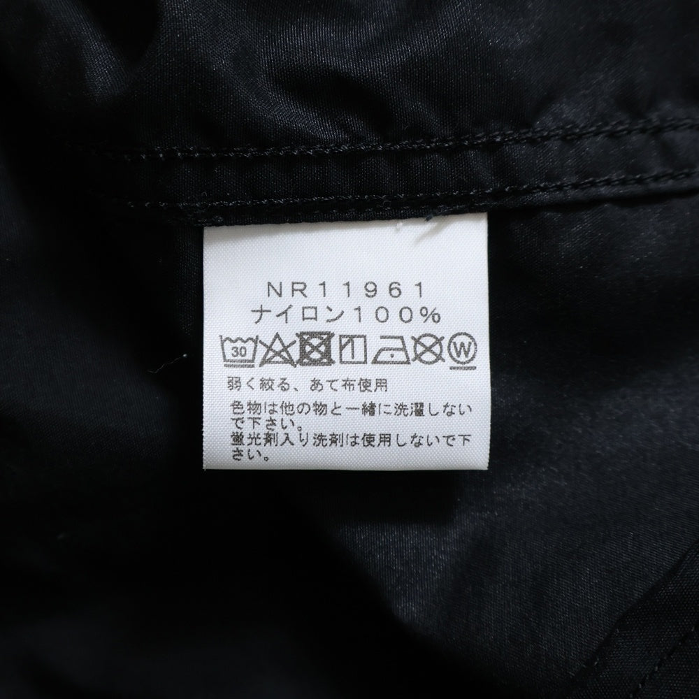 THE NORTH FACE(ザノースフェイス) L/S Nuptse Shirt NR11961 ナイロン 長袖シャツ ブラック
