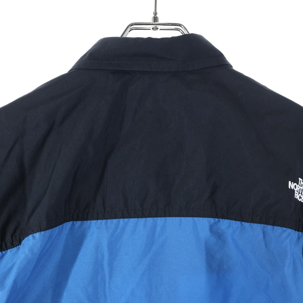 THE NORTH FACE(ザノースフェイス) L/S Nuptse Shirt NR11961 ナイロン 長袖シャツ ブルー