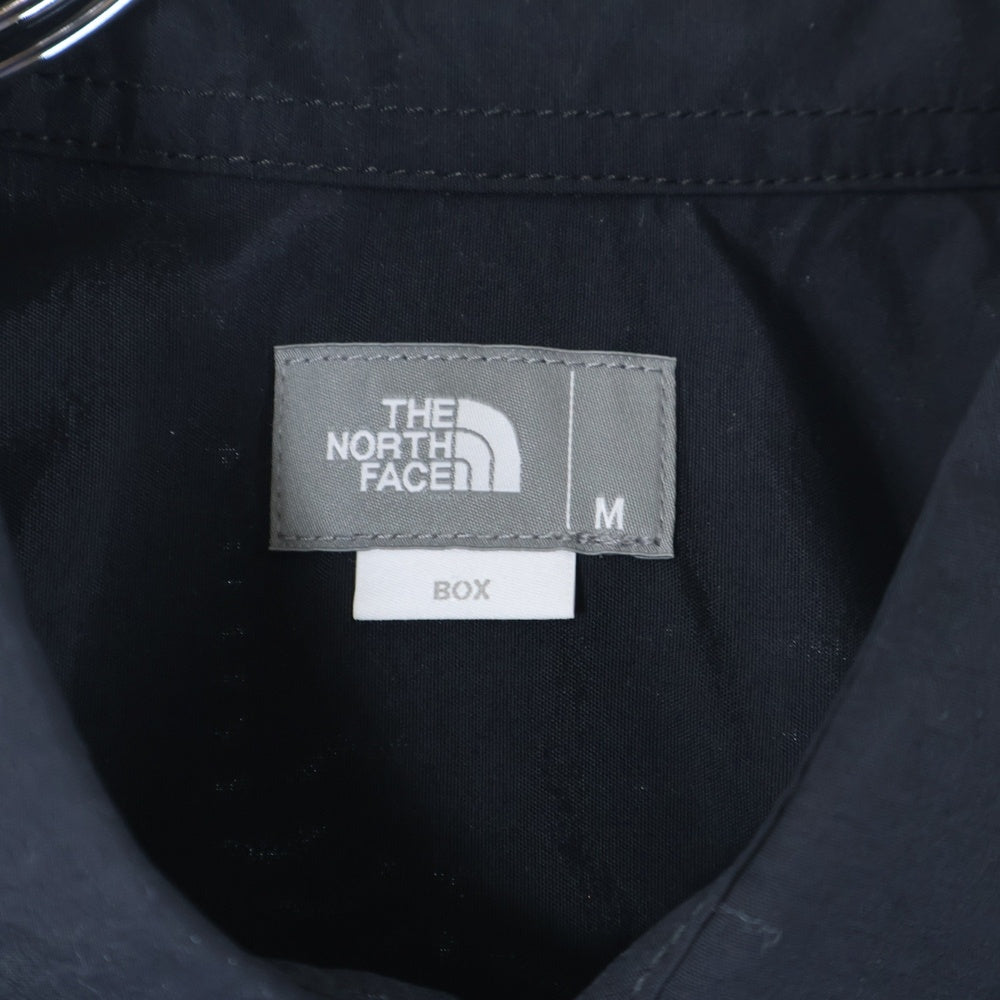 THE NORTH FACE(ザノースフェイス) L/S Nuptse Shirt NR11961 ナイロン 長袖シャツ ブルー