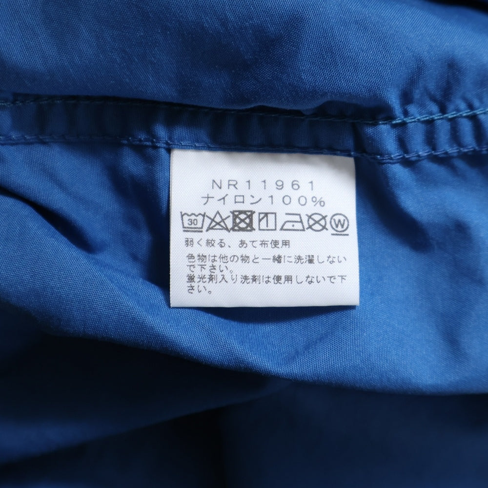 THE NORTH FACE(ザノースフェイス) L/S Nuptse Shirt NR11961 ナイロン 長袖シャツ ブルー