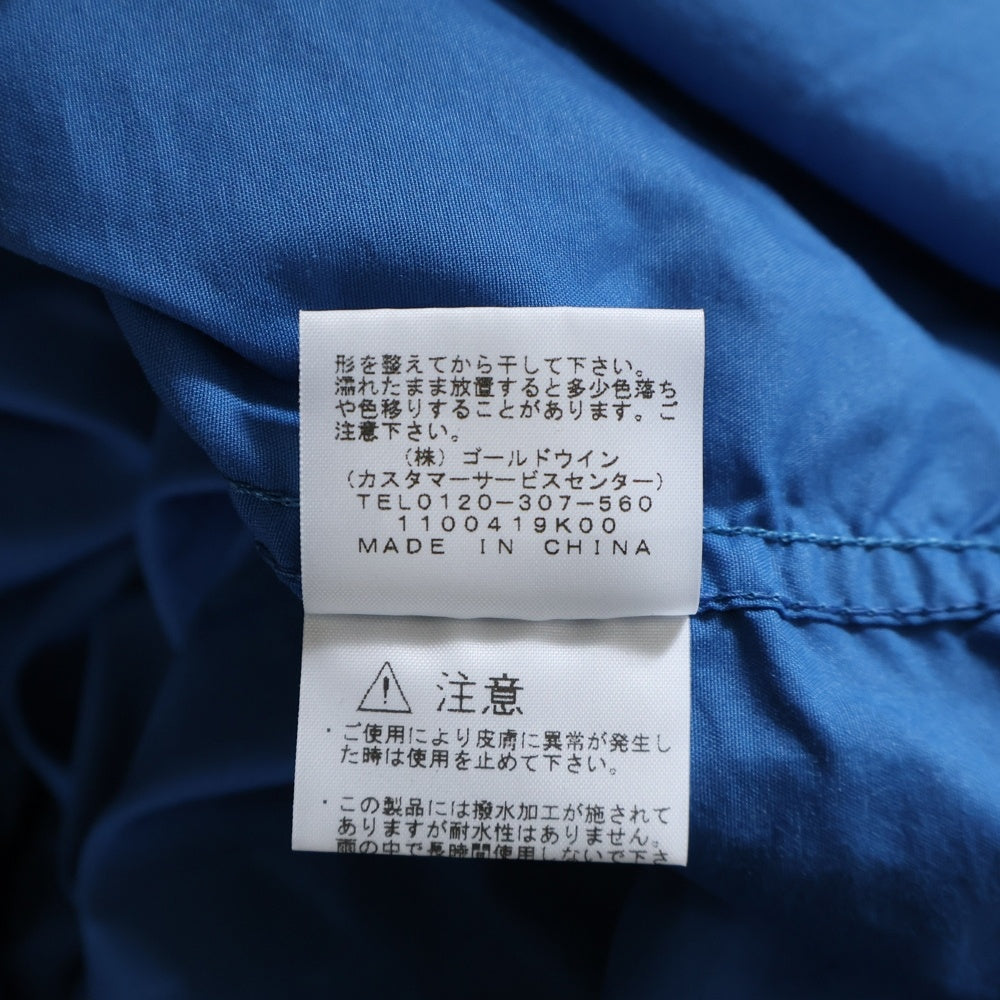 THE NORTH FACE(ザノースフェイス) L/S Nuptse Shirt NR11961 ナイロン 長袖シャツ ブルー