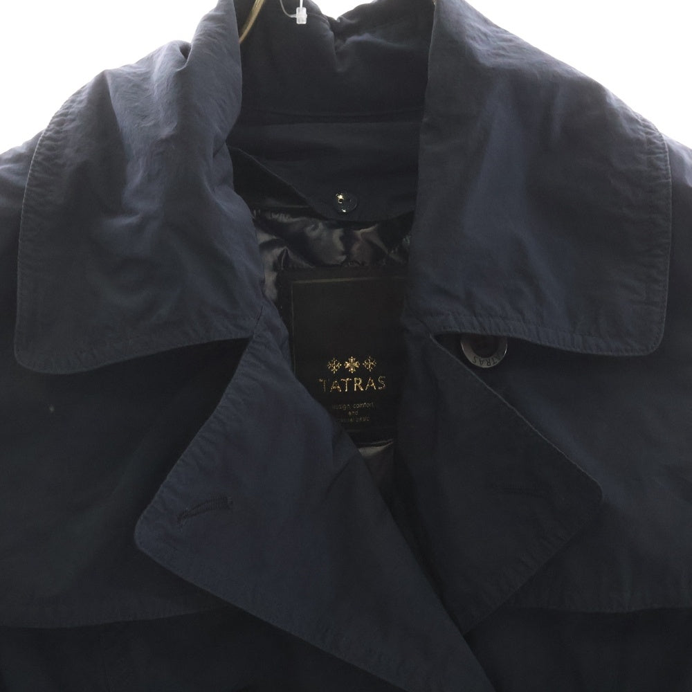 TATRAS(タトラス) ナイロンダウンライナー付き トレンチコート ネイビー レディース LTA14A4354