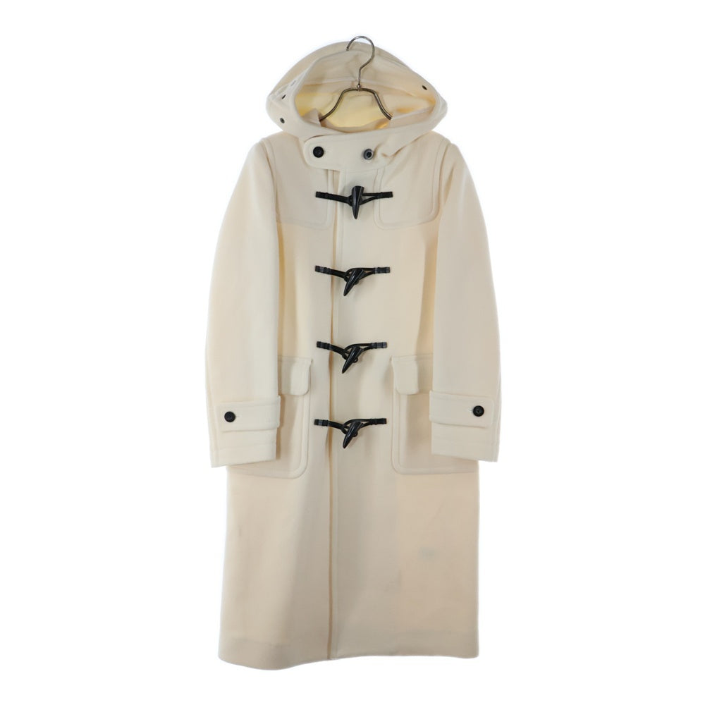 MACPHEE(マカフィ) ウール ダッフルロングコート アウター ホワイト レディース 12-08-74-08201