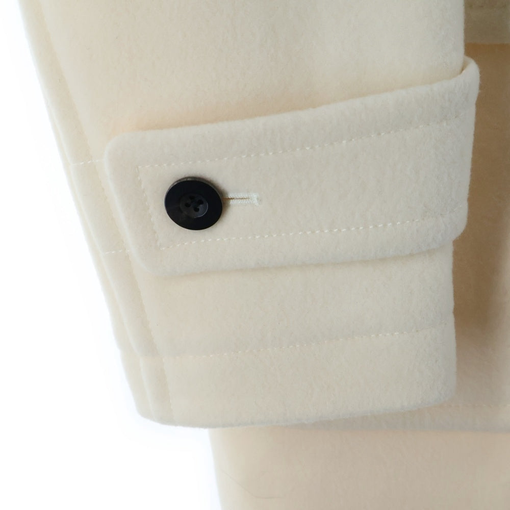 MACPHEE(マカフィ) ウール ダッフルロングコート アウター ホワイト レディース 12-08-74-08201