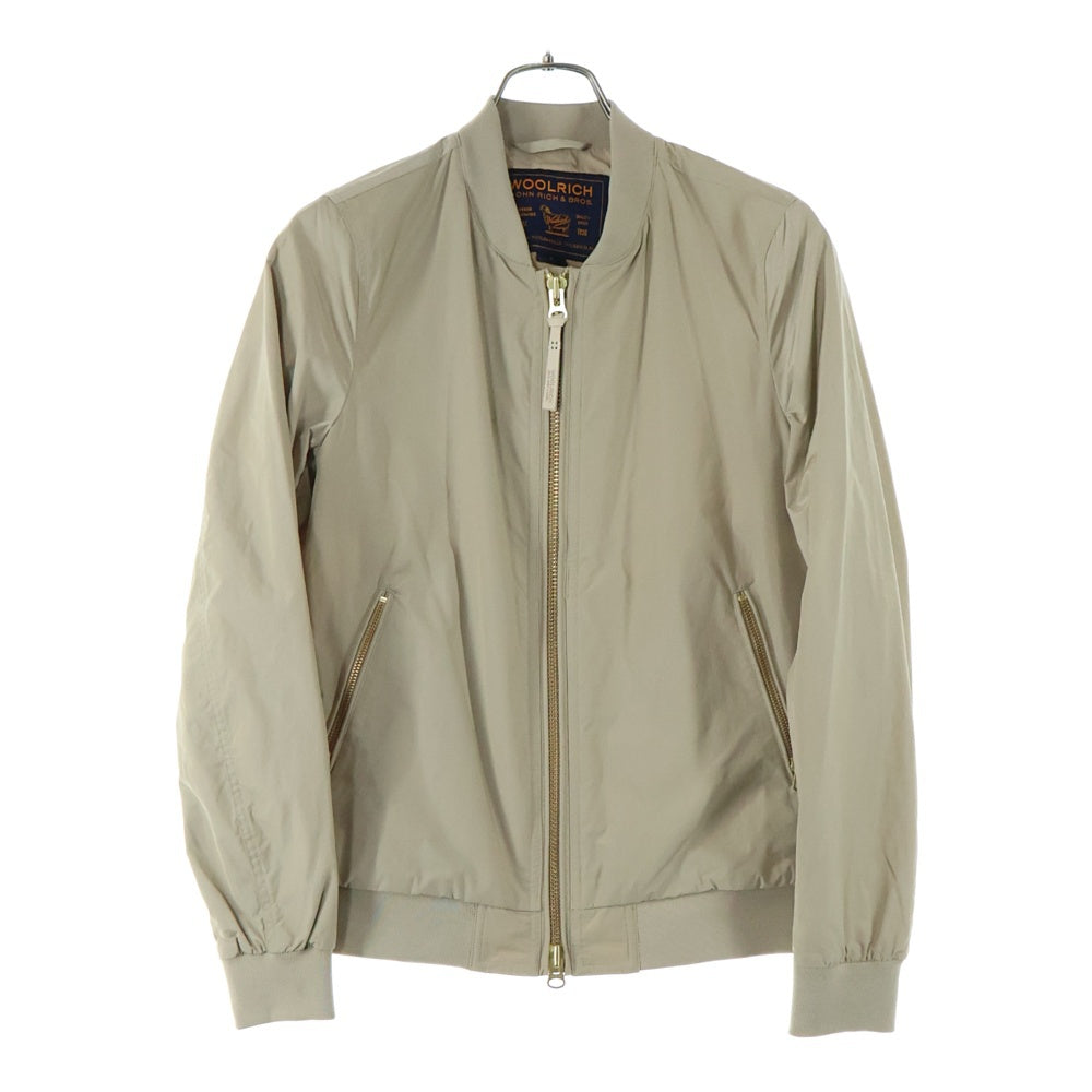WOOLRICH(ウールリッチ) ポリエステル ジップアップ ブルゾン ベージュ レディース 1701161