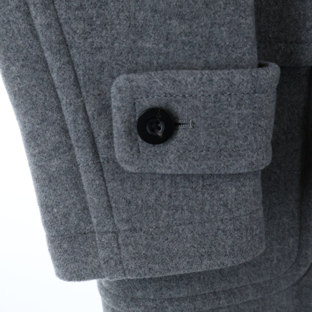 MACPHEE(マカフィ) ウール ダッフルコート グレー レディース 12-08-74-08201