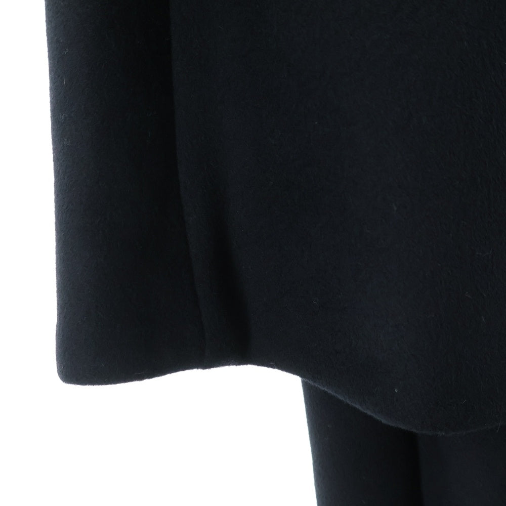 TOMORROWLAND(トゥモローランド) BALLSEY ウール ノーカラーコート ブラック レディース 11-08-15-08403