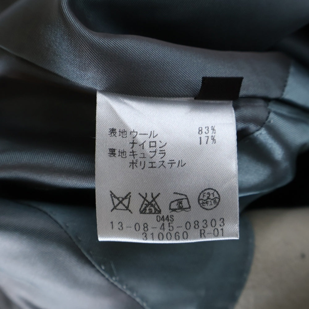 TOMORROWLAND(トゥモローランド) ウール ノーカラーコート ベージュ レディース 13-08-45-08303