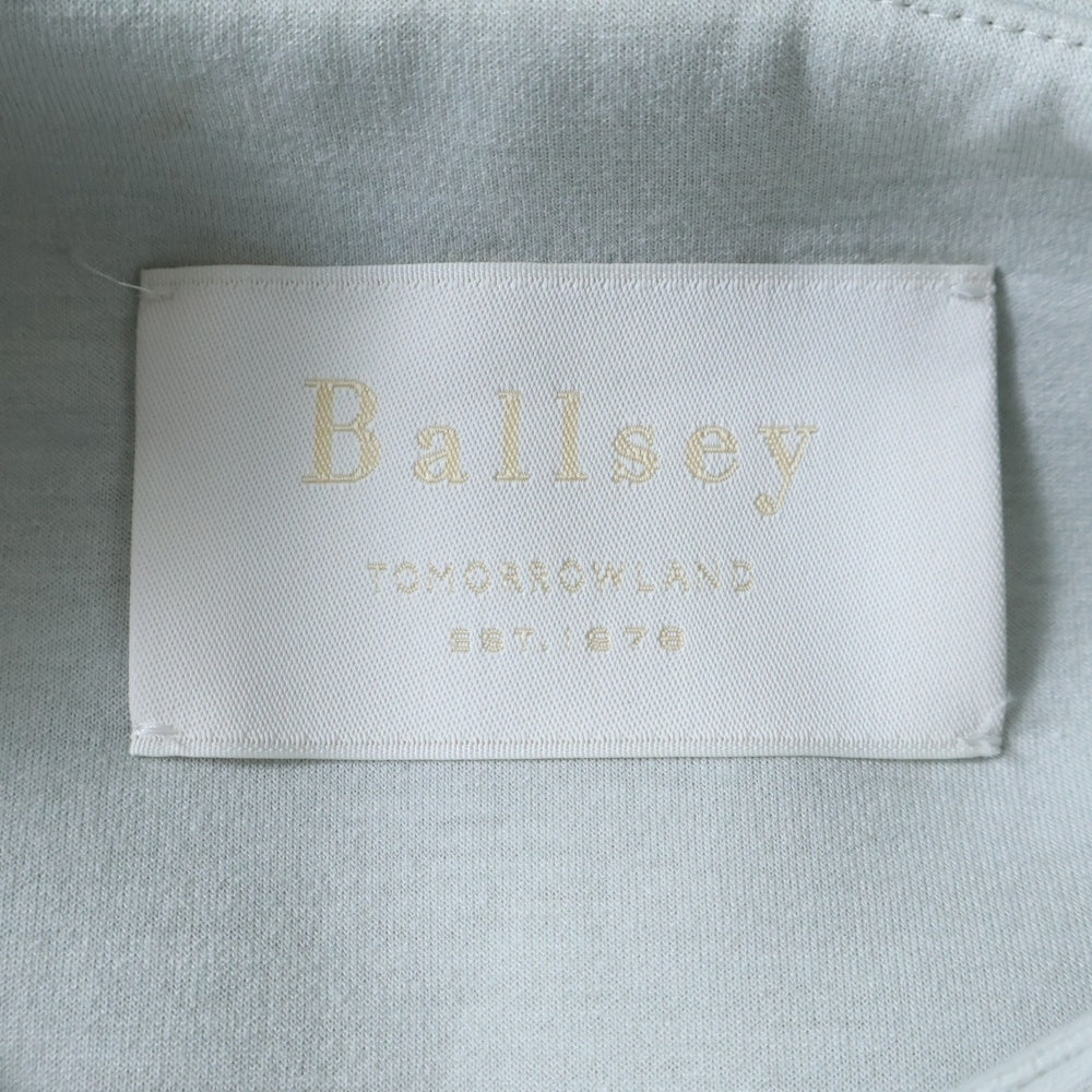 BALLESY(ボールジー) ポリエステル ノーカラーコート グレー レディース 11-08-82-08302