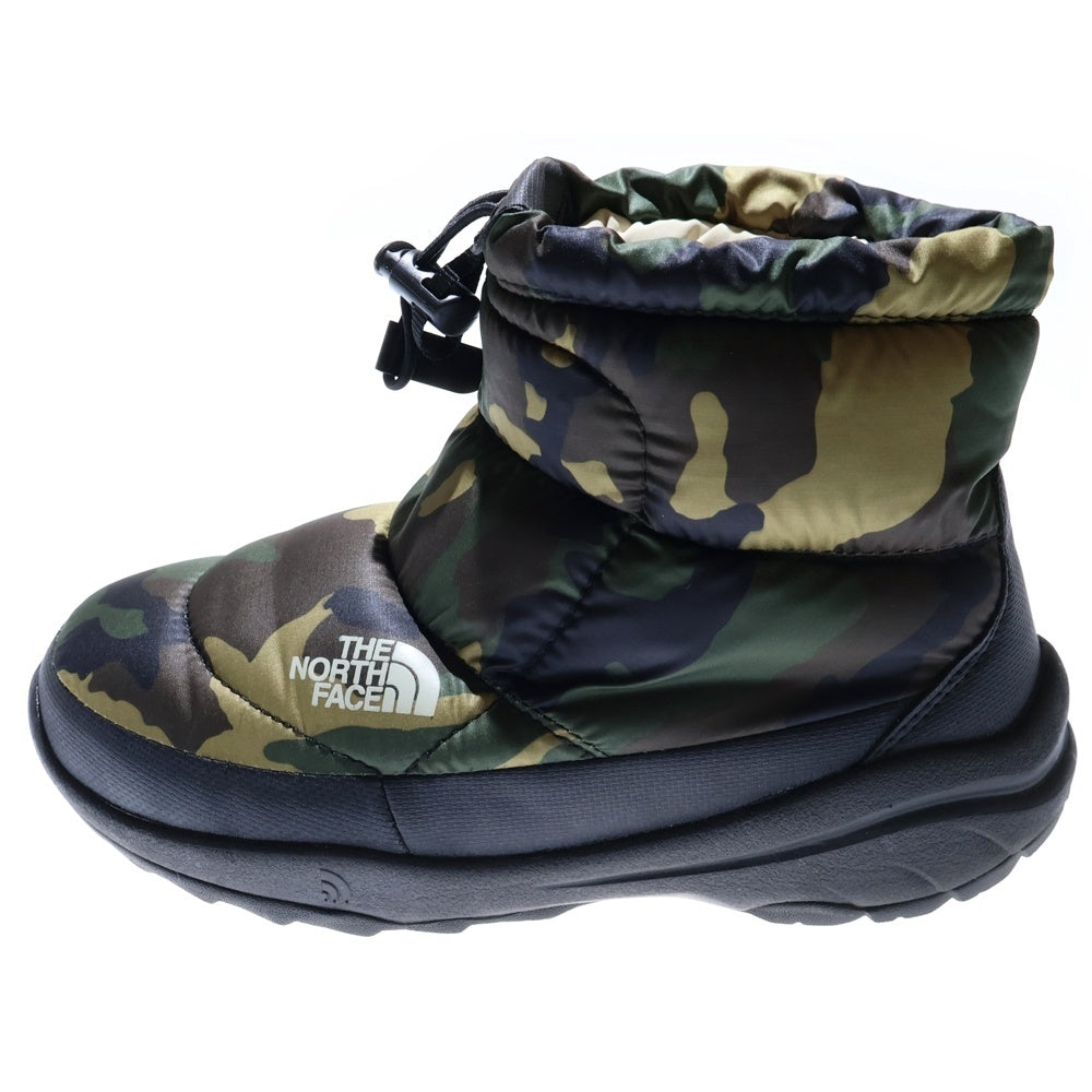 THE NORTH FACE(ザノースフェイス) Nuptse Bootie V Short NF51484 ヌプシブーティー ショートブーツ ブラック レディース US5/23.0cm