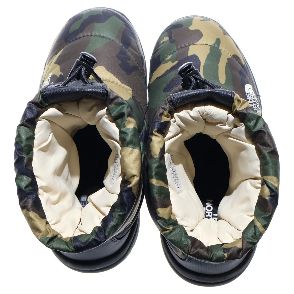 THE NORTH FACE(ザノースフェイス) Nuptse Bootie V Short NF51484 ヌプシブーティー ショートブーツ ブラック レディース US5/23.0cm