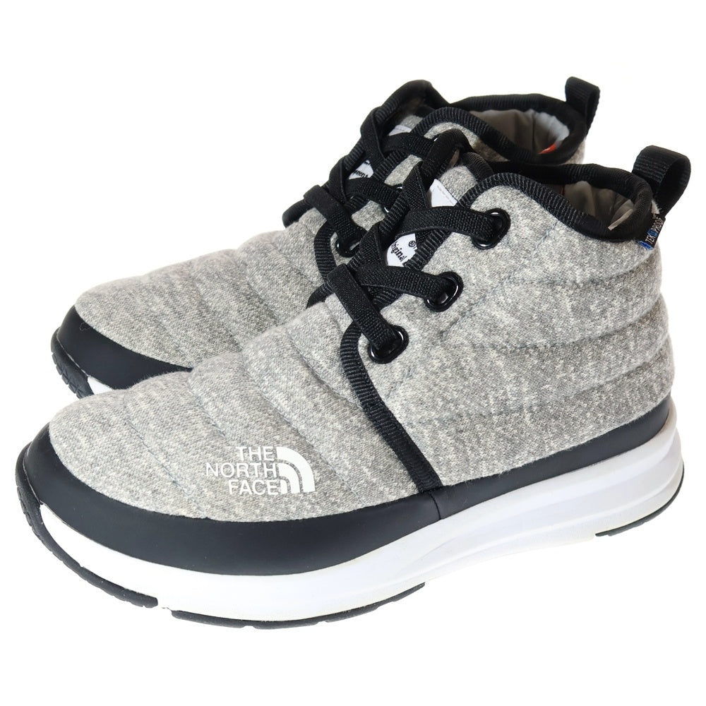 THE NORTH FACE(ザノースフェイス) NUPTSE TRACTION CHUKKA LITE WP II NF51793 ショートブーツ グレー レディース US5/23.0cm