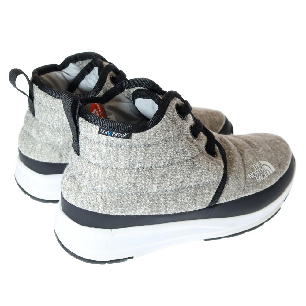 THE NORTH FACE(ザノースフェイス) NUPTSE TRACTION CHUKKA LITE WP II NF51793 ショートブーツ グレー レディース US5/23.0cm