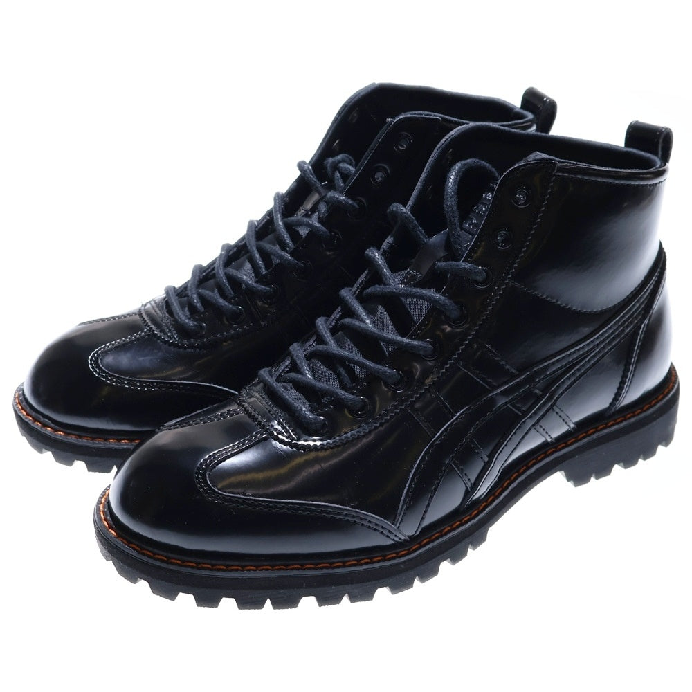 Onitsuka Tiger(オニツカタイガー) レースアップ ミドルブーツ ブラック 118A748-002 レディース US5/23.5cm