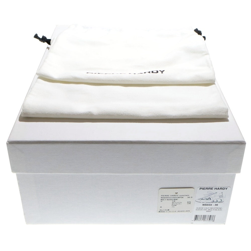 PIERRE HARDY(ピエールアルディ) TREK COMET NS04X トレックコメット ローカットスニーカー ブラック レディース