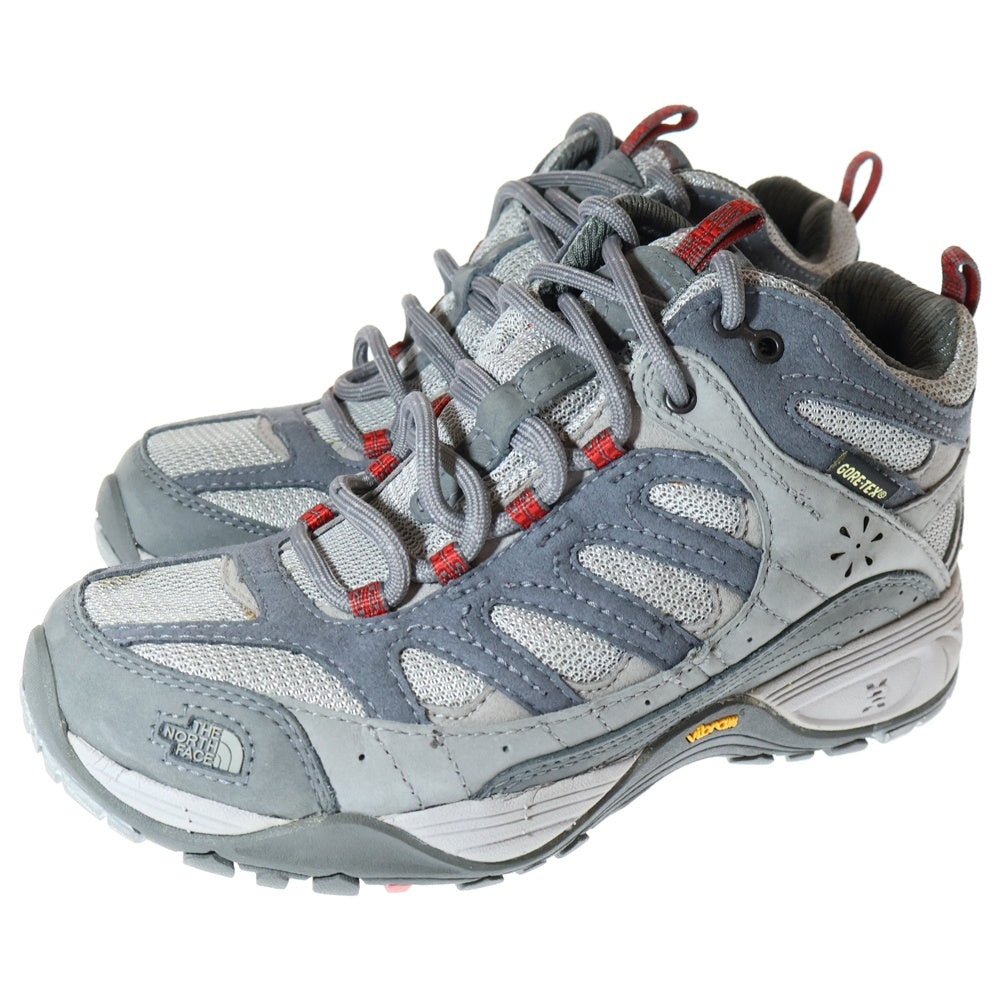 THE NORTH FACE(ザノースフェイス) SABLE MID GTX XCR NFW70033 ハイカットスニーカー シューズ グレー レディース US5.5/22.5cm