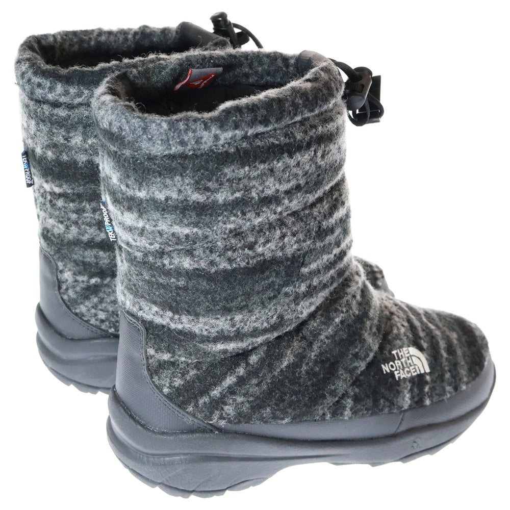 THE NORTH FACE(ザノースフェイス) NUPTSE BOOTIE WP WOOL LUXE NF51593 ブーツ ブラック レディース US5/23.0cm