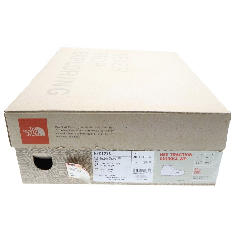 THE NORTH FACE(ザノースフェイス) NSE Traction Chukka WP NF01278 ショート ブーツ ブラック レディース US5/23.0cm