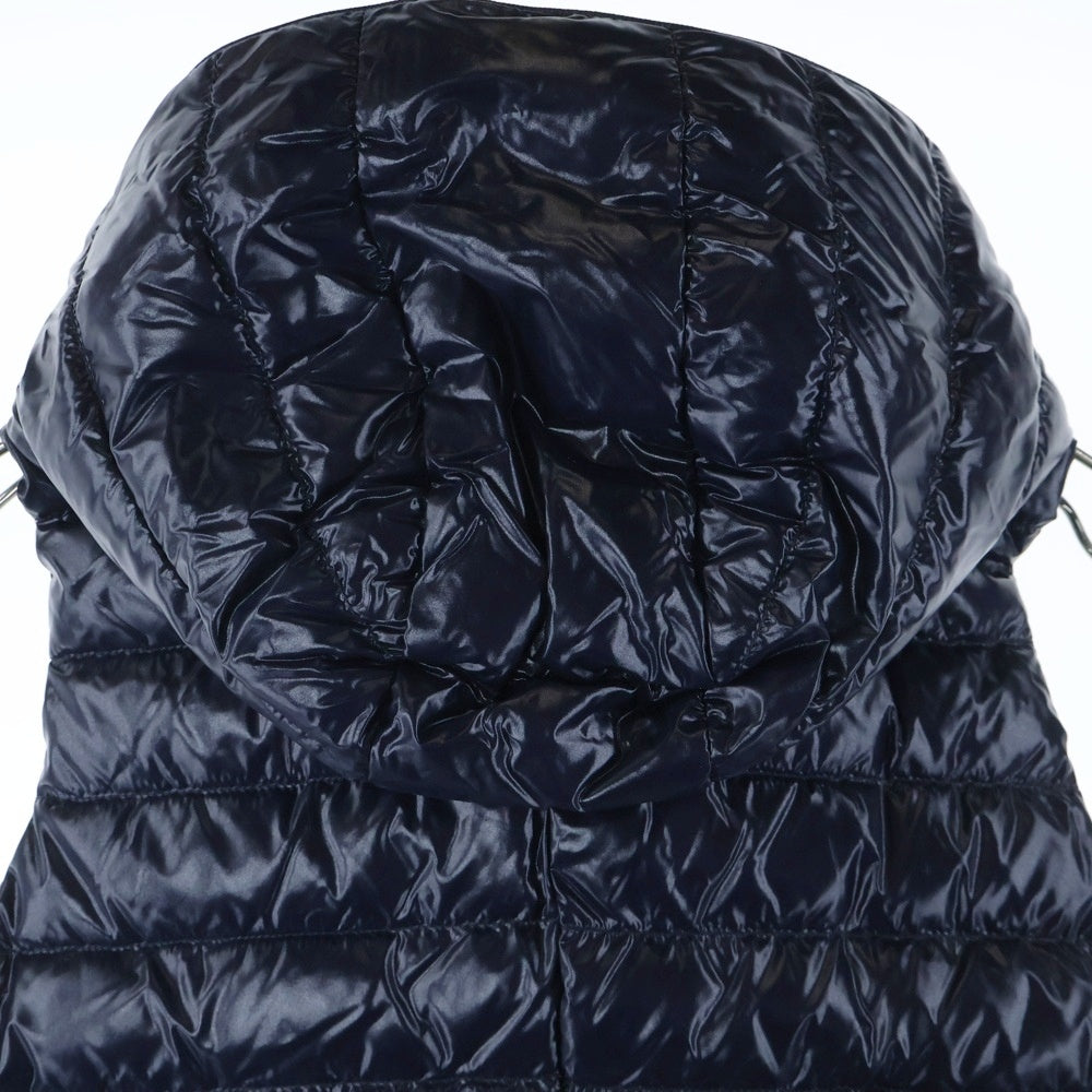 TATRAS(タトラス) ナイロン フード ジップアップ ダウンベスト ネイビー レディース LTA15S4449